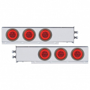 2 Inch Bolt Pattern Rear Light Bar With 21 LED 4 Inch GLO Lights