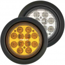 4 Inch 12 LED Amber Turn Signal Light Kit
