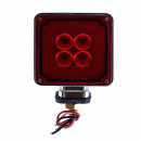 Double Sided Square Amber And Red Turn Signal