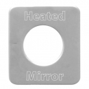 Kenworth Heated Mirror Switch Plate