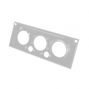 Early 2002-2006 Kenworth Stainless A/C Control Plate