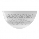 Freightliner Stainless Steel Ammeter Gauge Emblem