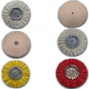 8 By 1/2 By 3/8 Inch White Buffing Wheel