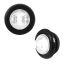 3/4 Inch Diameter Dual Function Mini Wide Angle LED Sealed Light With Rubber Grommet