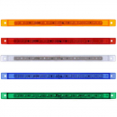 12 LED 10 Inch Thin Marker Single Function Light Bar Only