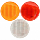 2 Inch Round Dual Function 6 LED Light in 6 Colors