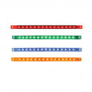 12 Inch Ultra Thin LED Marker Light Bar With Chrome Plastic Bezel