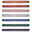 12" Dual Function LED Light Bar w/ Chrome Plastic Base