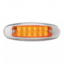 Ultra Thin Dual Function Spyder LED Light With Stainless Steel Bezel