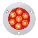 2 - 1/2 Inch Spyder LED Marker Light With Chrome Plastic Bezel