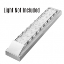Chrome Plastic Bezel For 12 Inch Spyder LED Light Bar