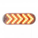 Oval Sequential Arrow Mid-Turn Spyder LED Light