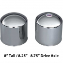 8" Tall Rear High Hats For 8.25" / 8.75" Drive Axle