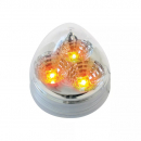 2 - 1/2 Inch Beehive Spyder LED Lights With Chrome Plastic Bezel