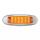 Ultra Thin Spyder LED Marker Light With Stainless Steel Bezel