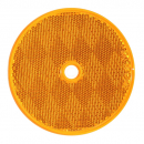 3 - 1/4 Inch Round Reflector With Center Mounting Hole