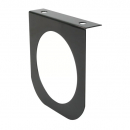 Black Steel Single L Shape Mounting Brackets With 4 Inch Sealed Lights