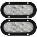 LumenX Oval Back-Up Light with Flange Mount - Durable and Easy to Install