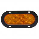 LumenX LED Oval Class 1 Strobing Lights With Flange Mount