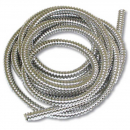 10 Ft Stainless Steel Flexible Wire Loom with 4 Inside Diameters