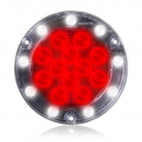 5.5 Inch Ultra Thin Hybrid Round Stop, Tail, Turn Or Back-UP Light