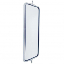 Stainless West Coast Mirror with LED Light on Back