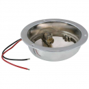 4 Inch Round Pearl 24 LED Lights in Chrome Diecast Housing
