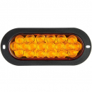 Oval 20 LED Amber Marker And Clearance Light