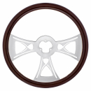 18 Inch Wood steering Wheel