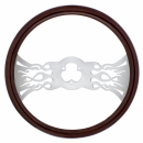 18 Inch Wood steering Wheel
