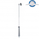 Stainless Steel Swivel Stick Pipe with Hose or Cable Holder
