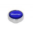 1-3/16" Aluminum Dashboard Knob W/Black Wiper-Washer Sticker