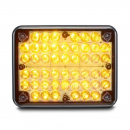 9 Inch By 7 Inch LED Traffic Clearing Light With Clear Lens