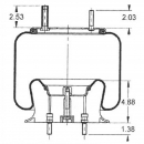 AS9219 Rolling Lobe Air Spring