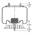 AS9243 Rolling Lobe Air Spring