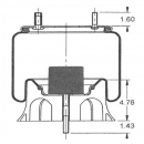 AS9293 Rolling Lobe Air Spring