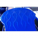 Fifth Wheel Cover with Raised Flames