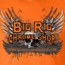 Big Rig Chrome Shop Skull/Wing Tshirt