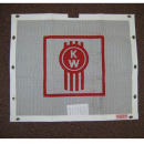 Kenworth T800, T802 And T803 White Bug Screen With Logo
