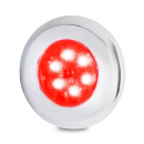 Commander 3 3 Inch Flashing Light With Red LEDs