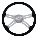 Steering Wheel Classic 4 Spoke Black
