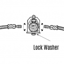 Replacement Lock Washer For Crossfire Tire Pressure Equalization System
