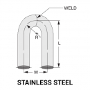 Stainless Steel Short Radius 180 Degree U-Bends