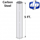 5 Foot Carbon Steel Exhaust Tubing