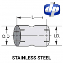 Stainless Steel Straight Tube Couplers