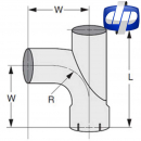Slotted End Exhaust T-Divider Expanded Adaptor
