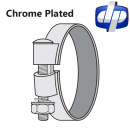 Chrome Plated 1 Inch Wide Full Circle Clamp