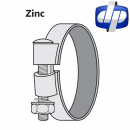 Zinc Plated 1 Inch Wide Full Circle Clamp