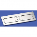 Kenworth W900 Texas Style License Plate Bumper Swing Plate