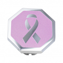 Breast Cancer Ribbon Knob